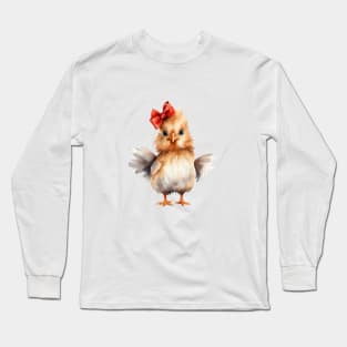Xmas chicken Long Sleeve T-Shirt